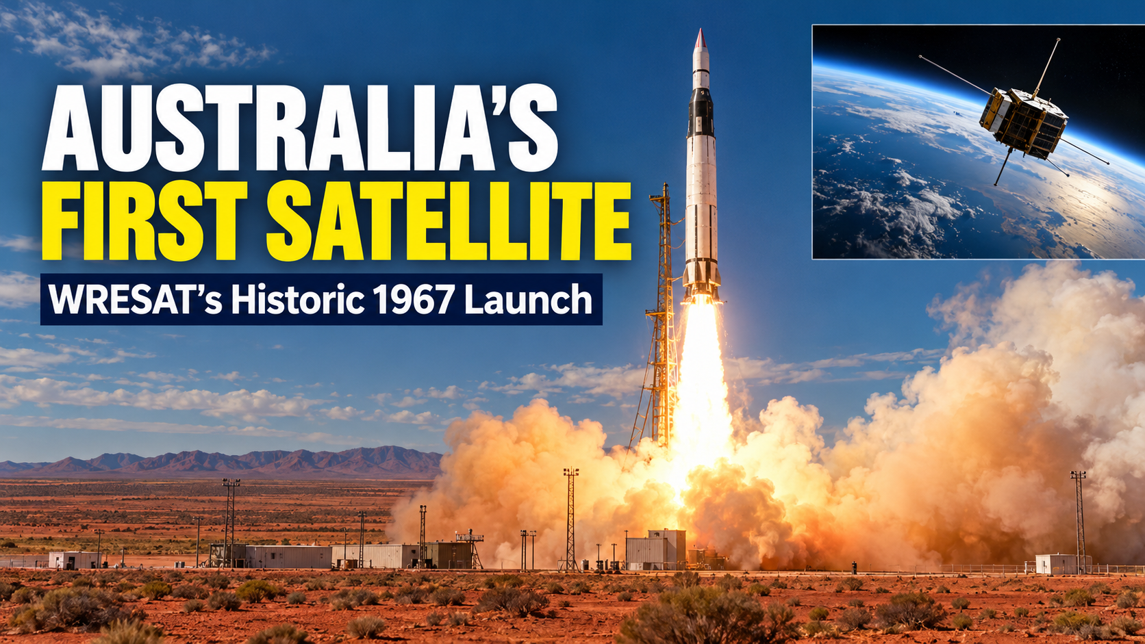 Australia built a 45-kilogram satellite
